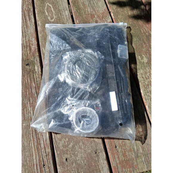 Magnetic Mesh Screen Door Black 72" x 83" NEW in Package - Picture 2 of 3